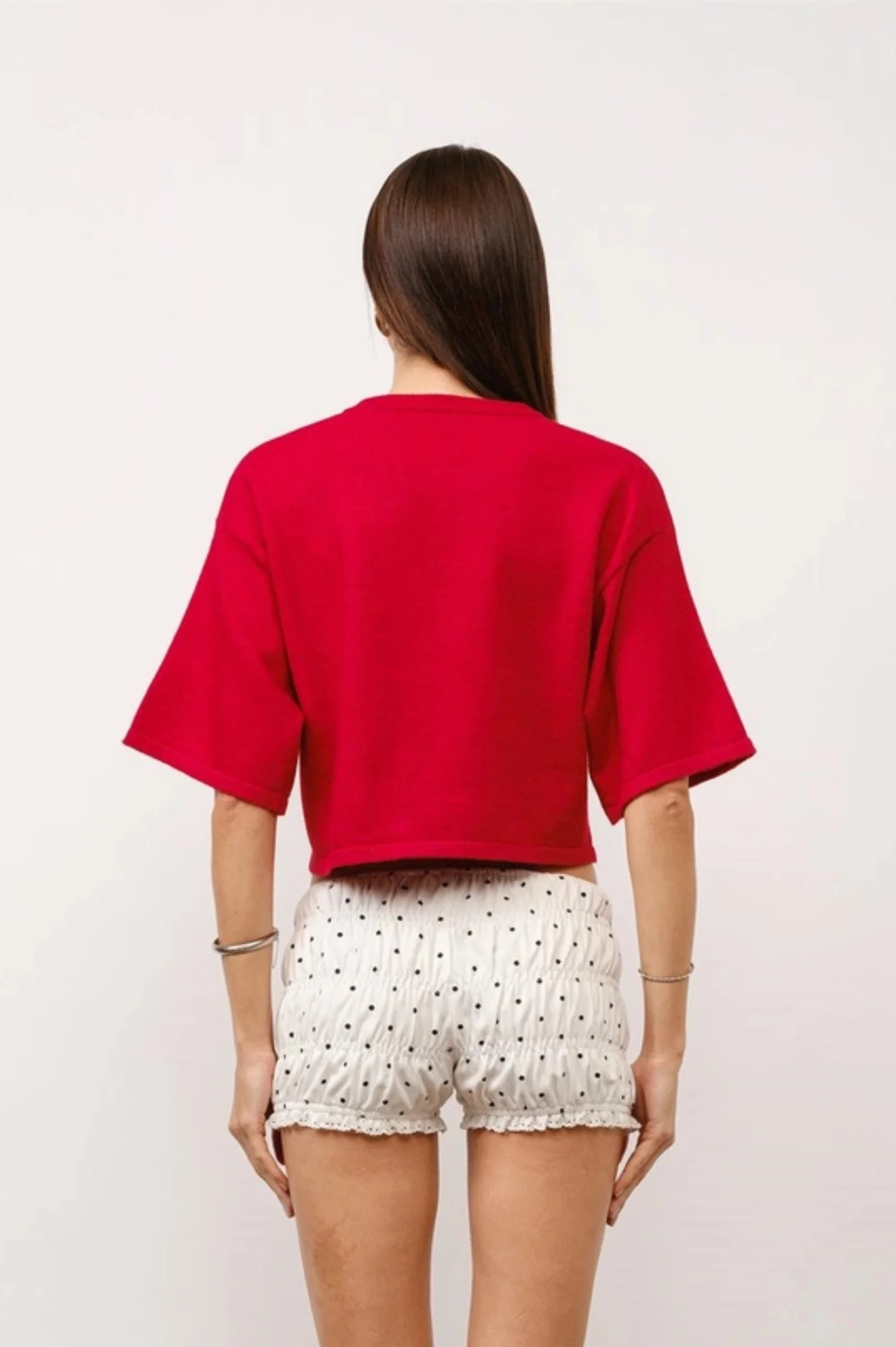 Willow Short Sleeve Crop Cardigan - Intensery