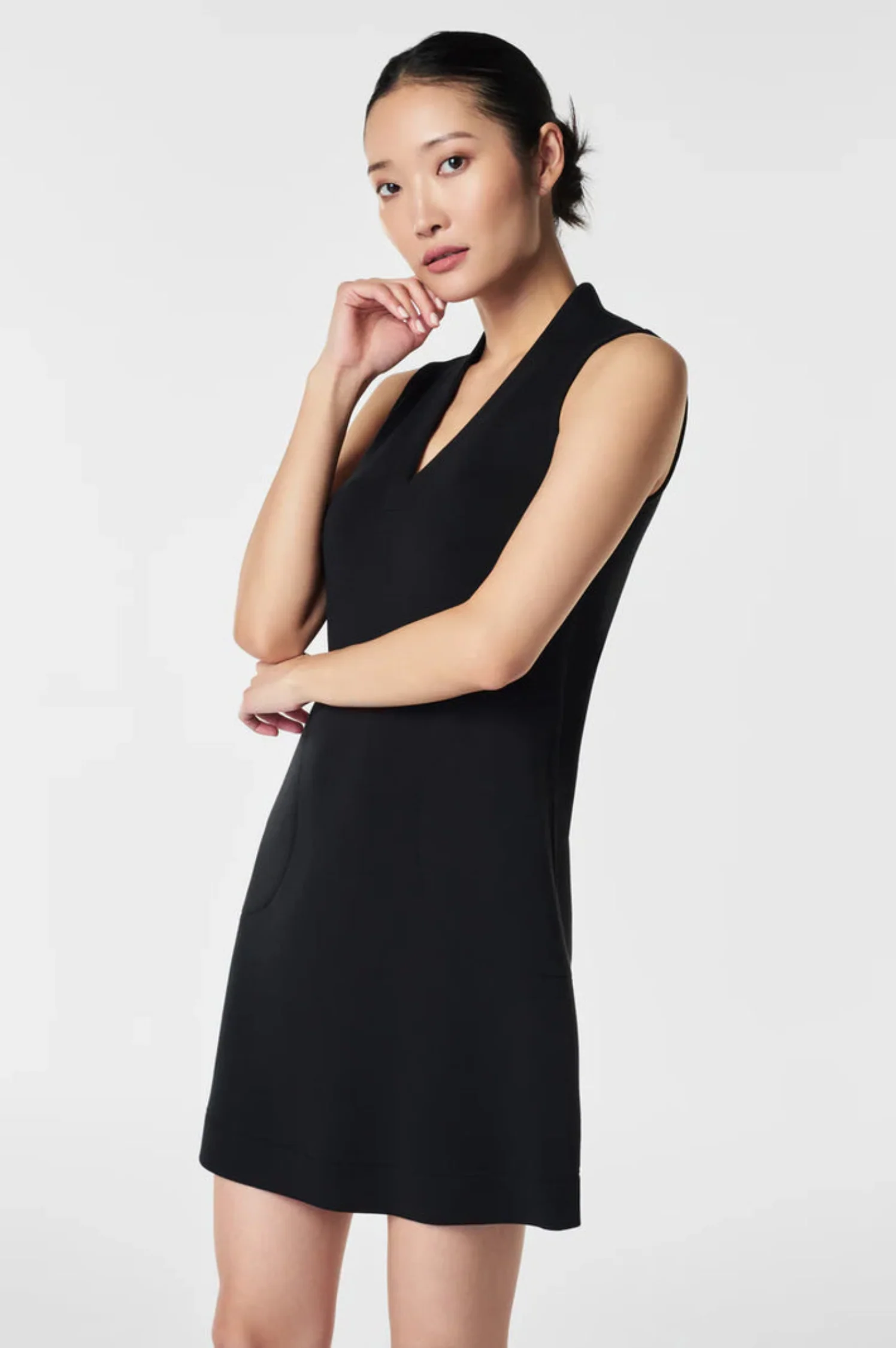 Airessentials V-Neck Mini Dress - Intensery