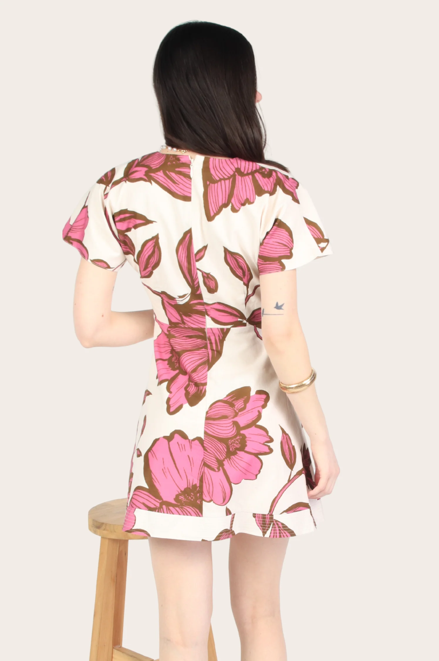 Lincoln Printed Mini Dress - Intensery