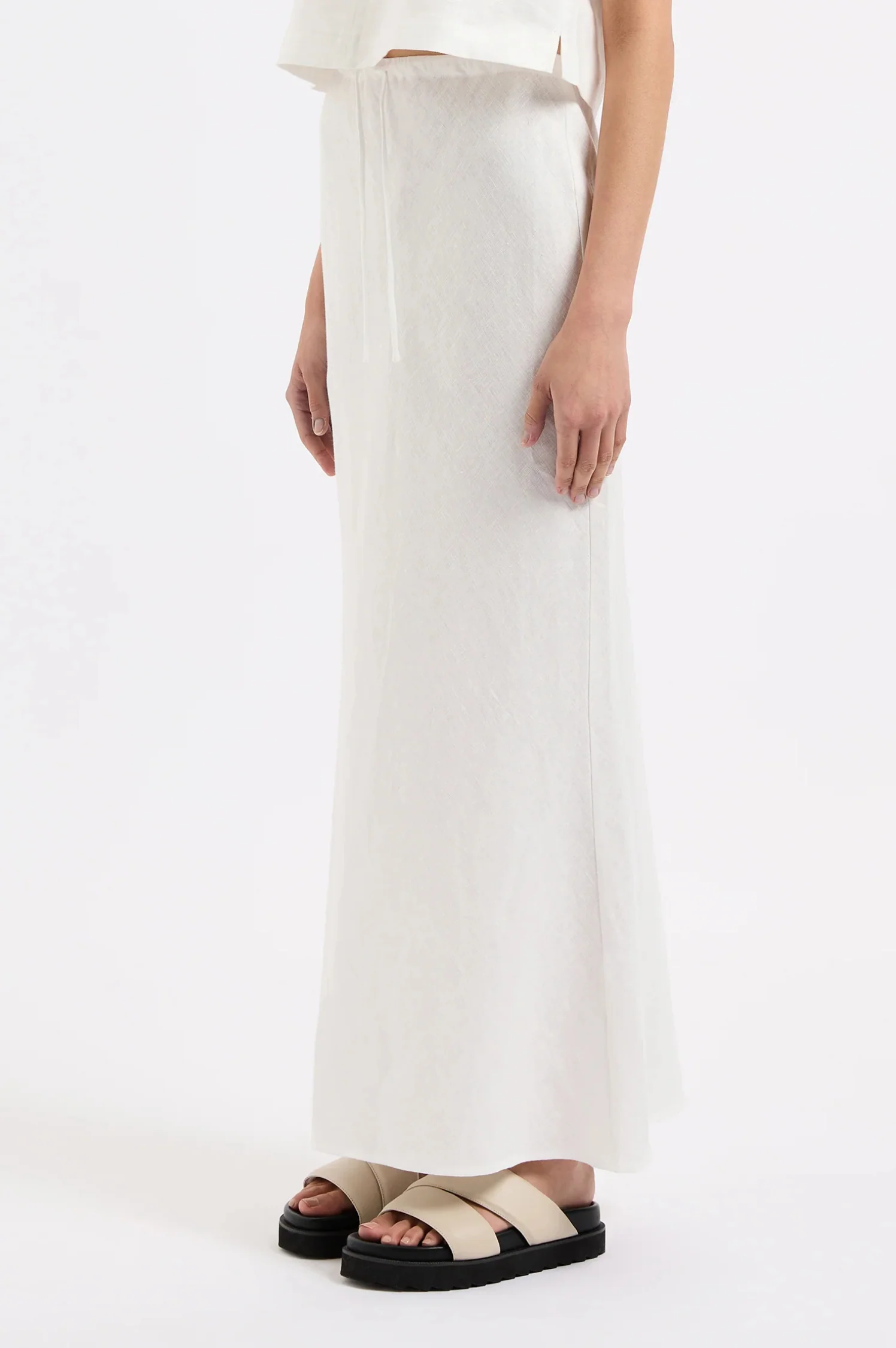 Amani Linen Skirt - Intensery