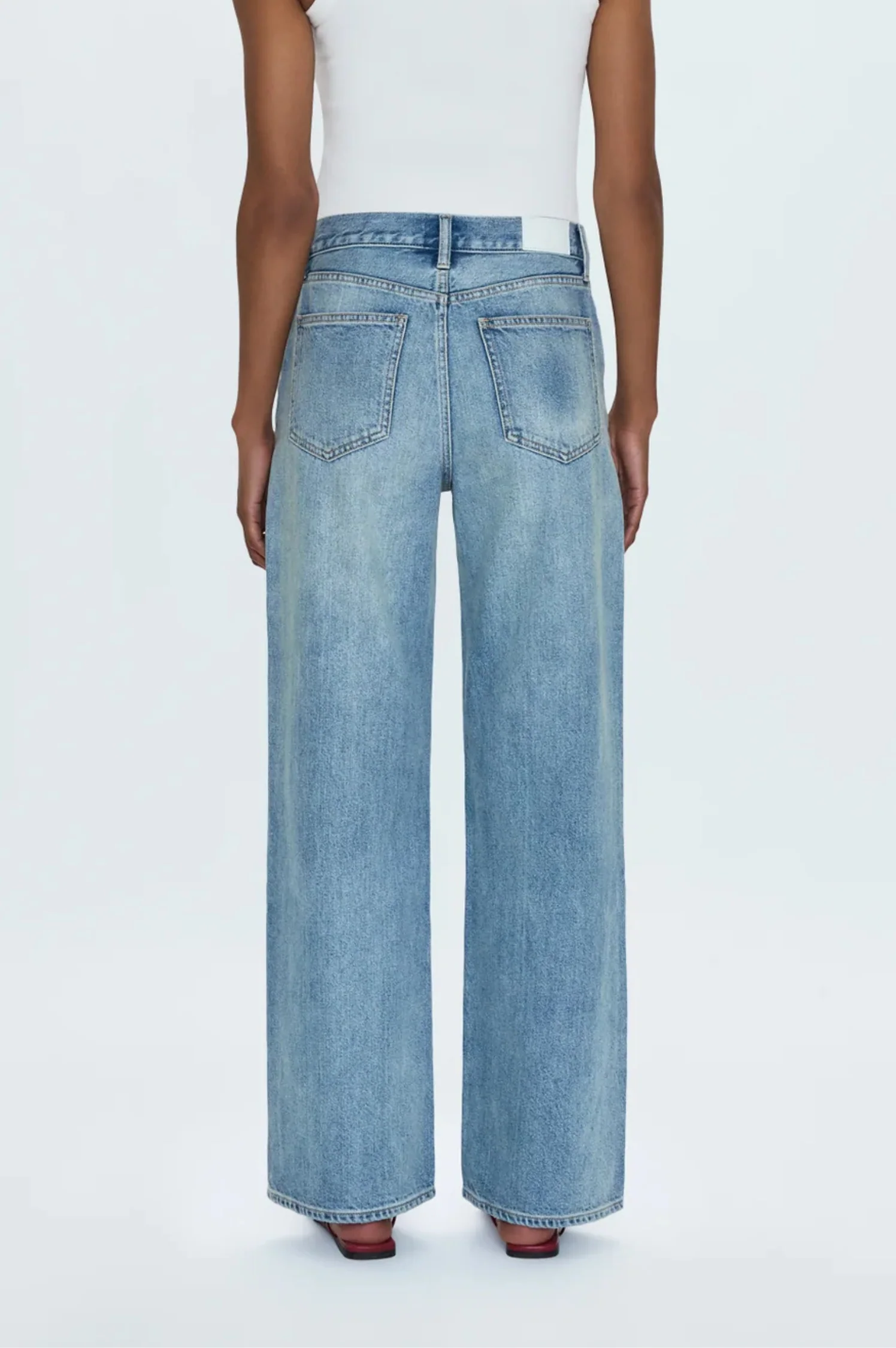 Hendrix High Rise Relaxed Jean - Apprentice Distressed - Intensery