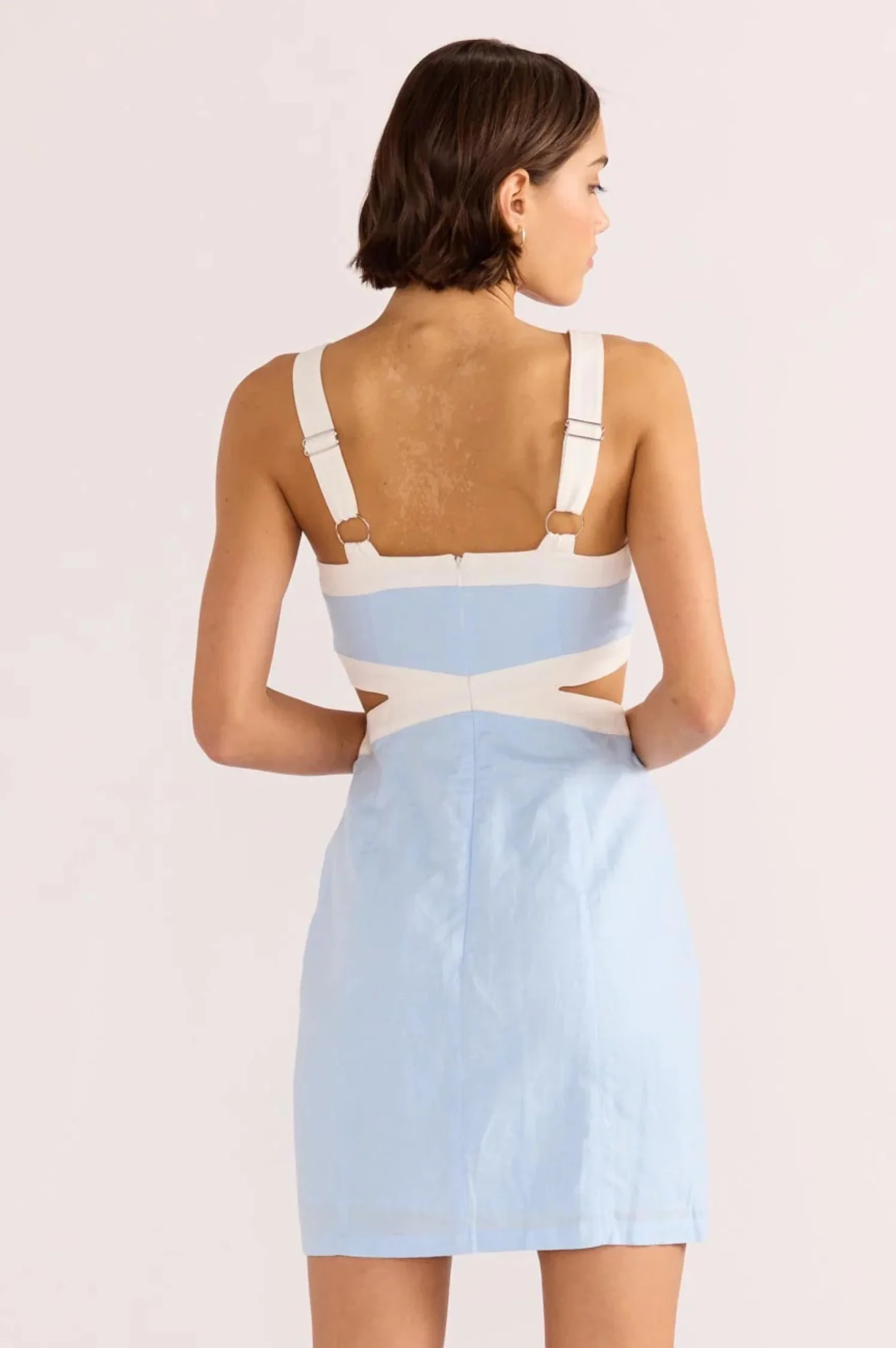 Pandora Contrast Mini Dress - Intensery