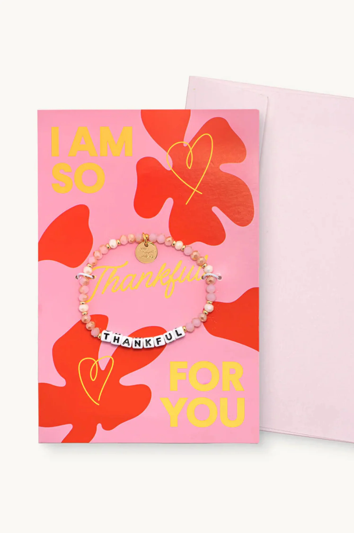 Thankful Bracelet Greeting Card - Intensery