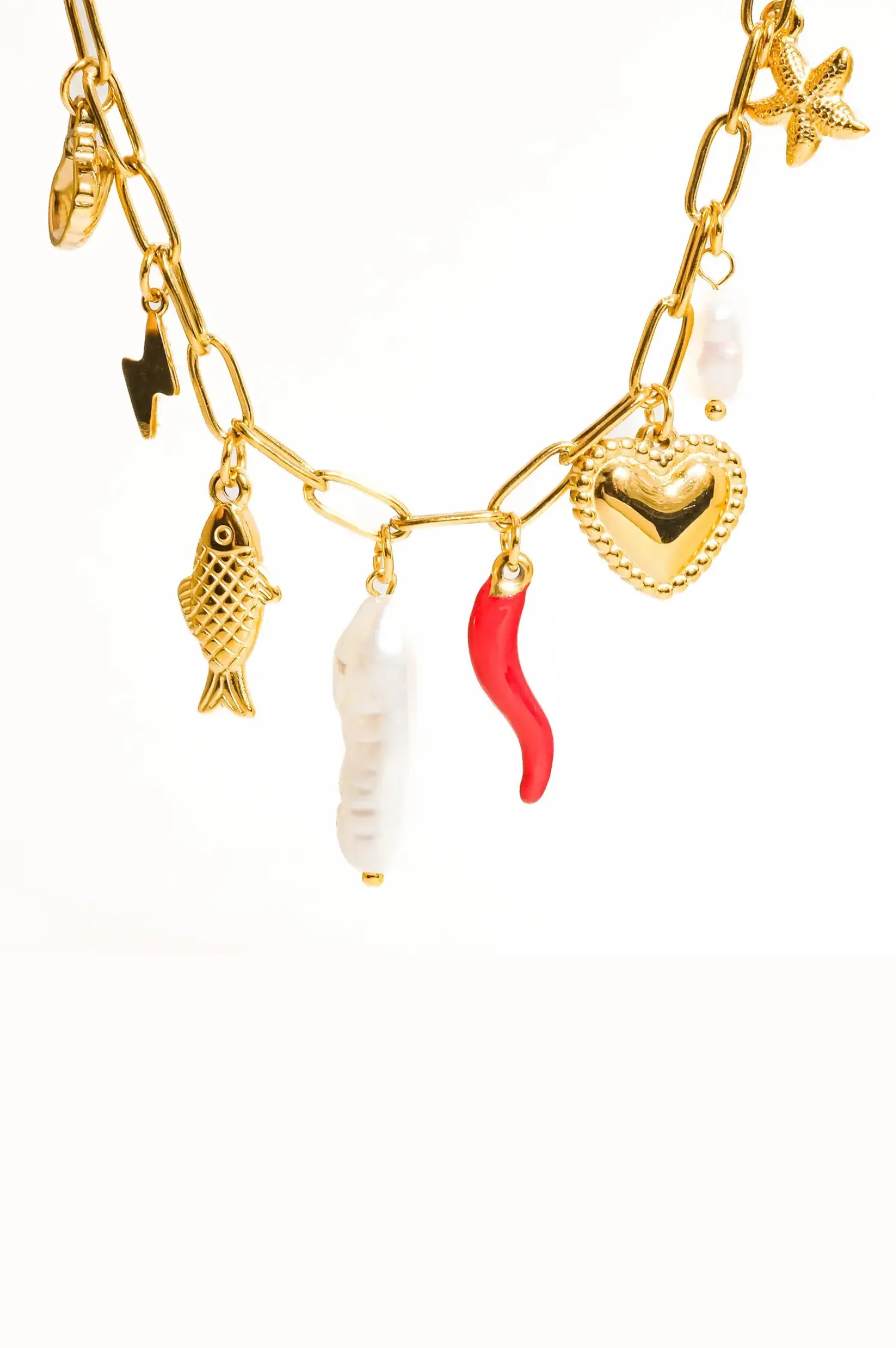 Filigrane Charm Necklace - Intensery