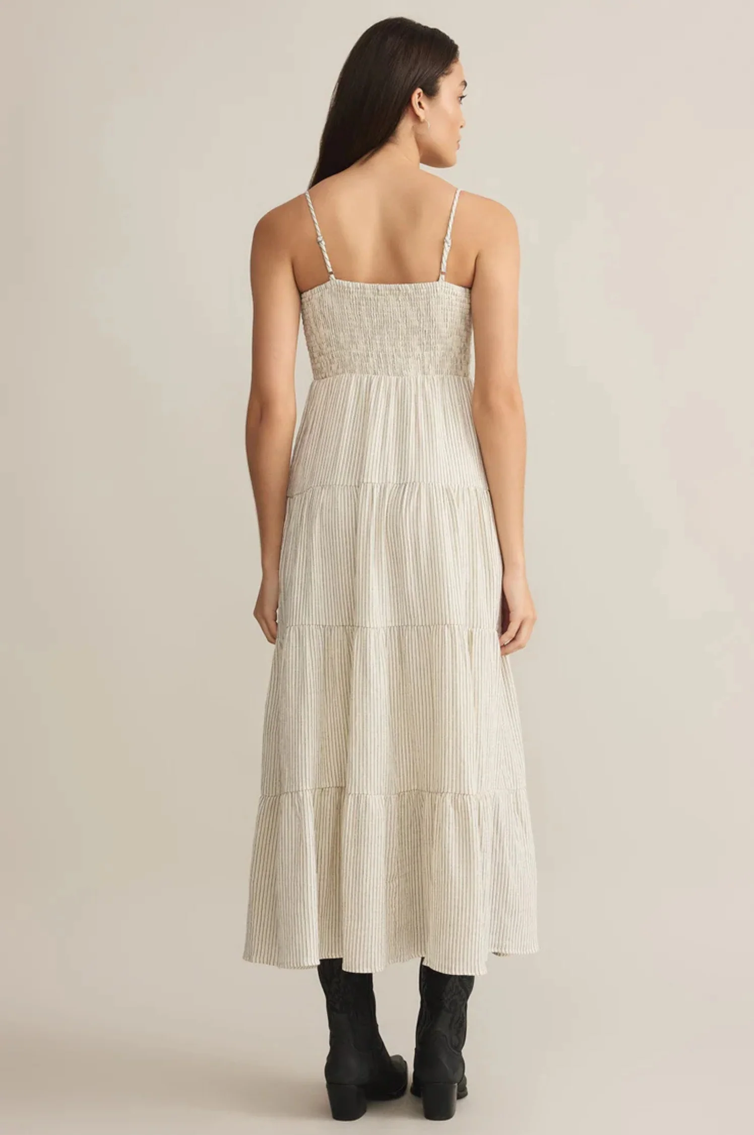 Balos Striped Maxi Dress - Intensery