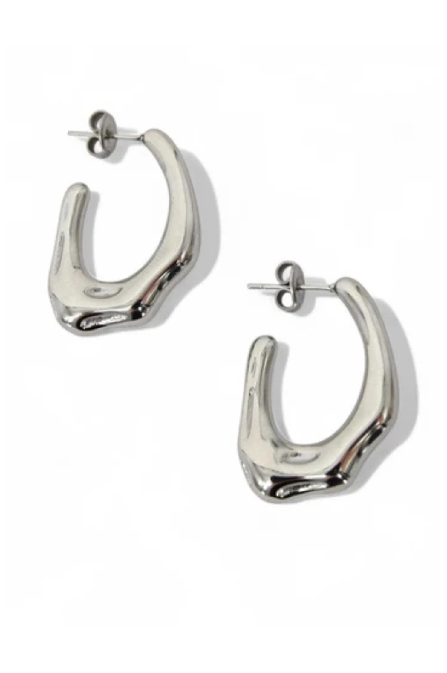 Fan Girl Hoop Earrings - Intensery