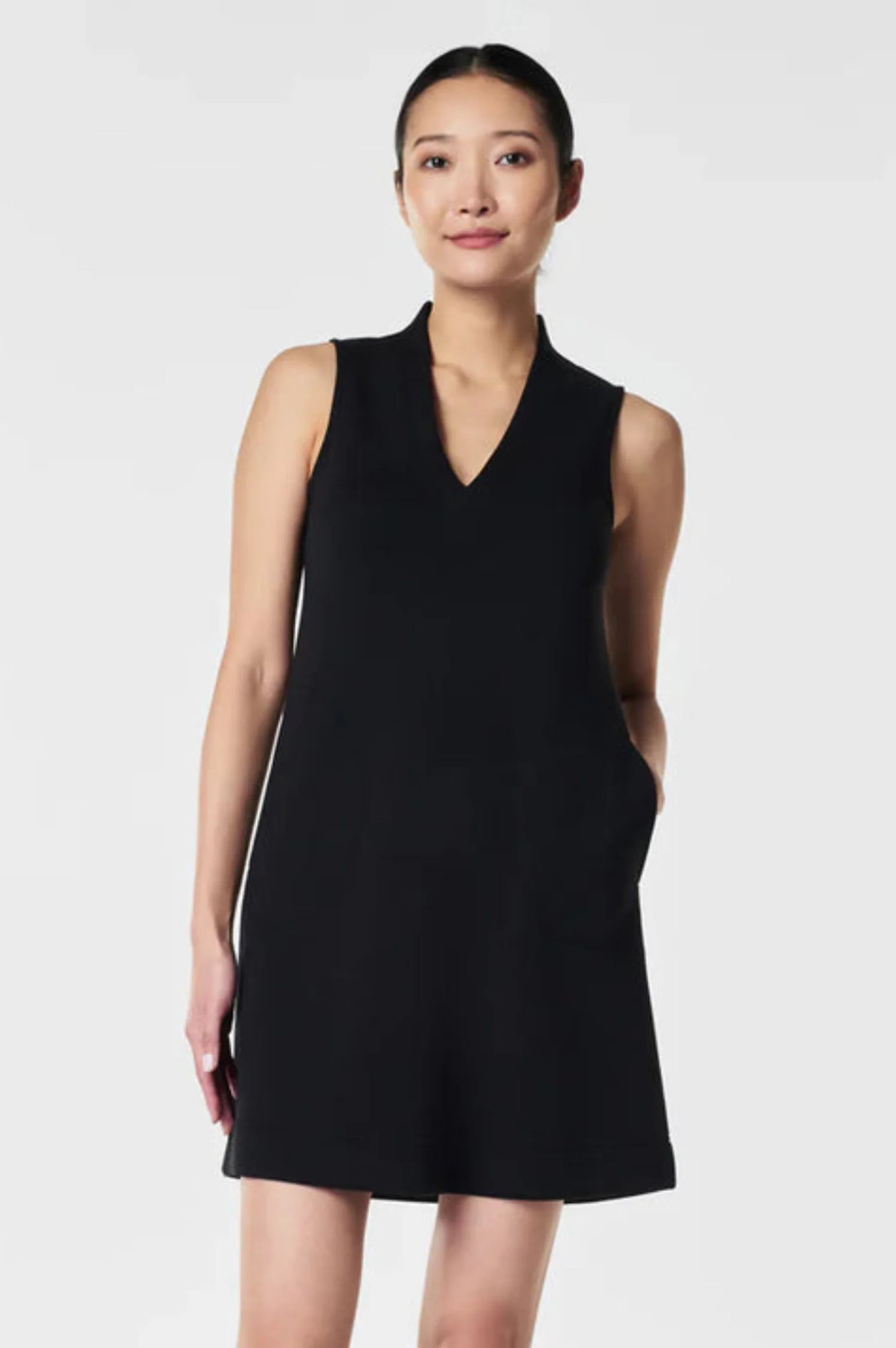 Airessentials V-Neck Mini Dress - Intensery