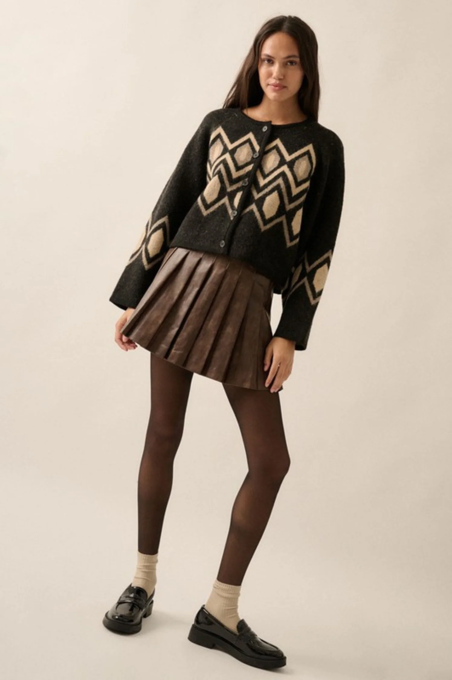 Brat Attack Leather Mini Skirt - Intensery