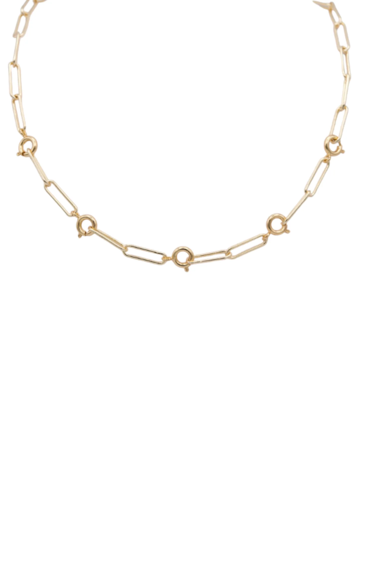 Off the Hook Clasp Necklace - Intensery