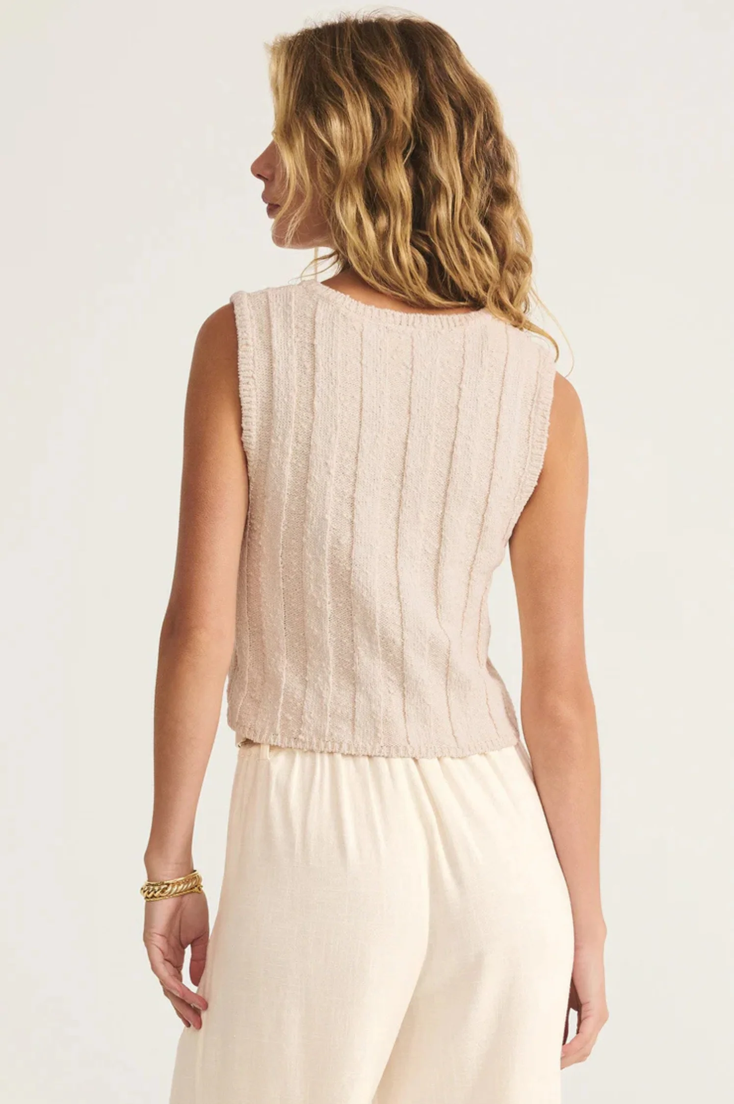 Calan Rib Sweater Cropped Tank - Intensery