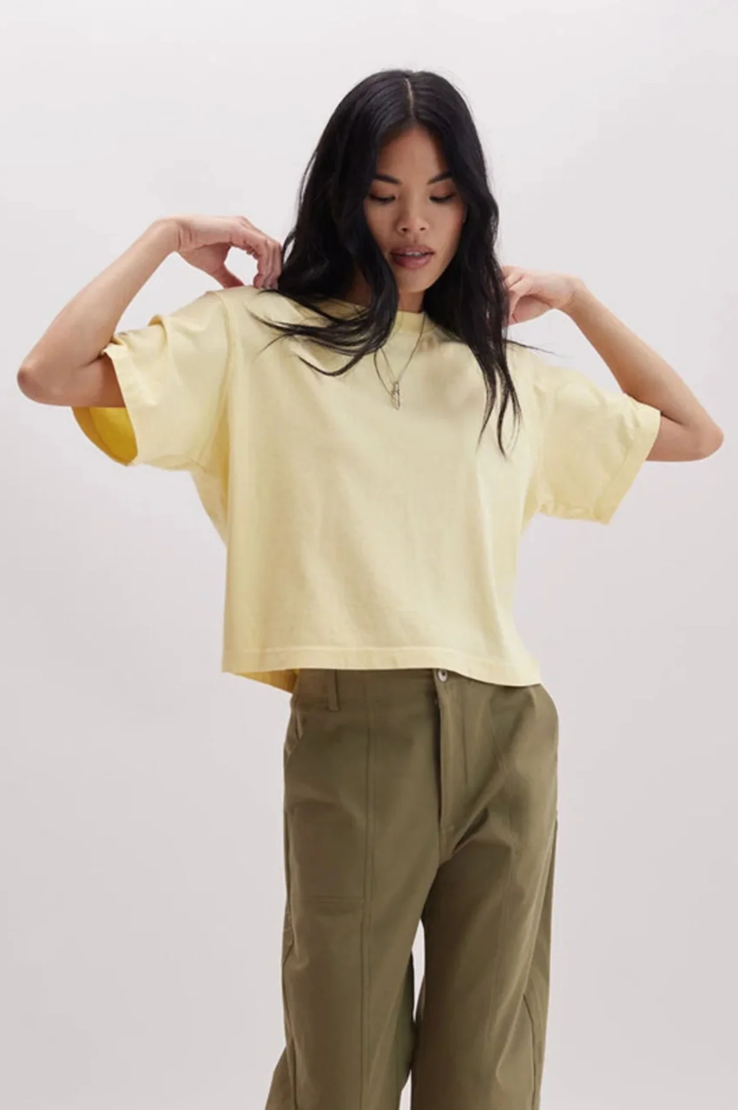 Relaxed Crop Tee - Intensery