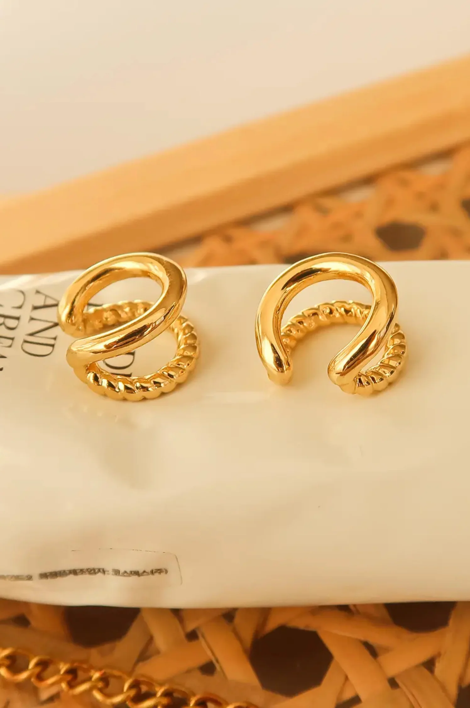 Lucas Braided Ear Cuff - Intensery