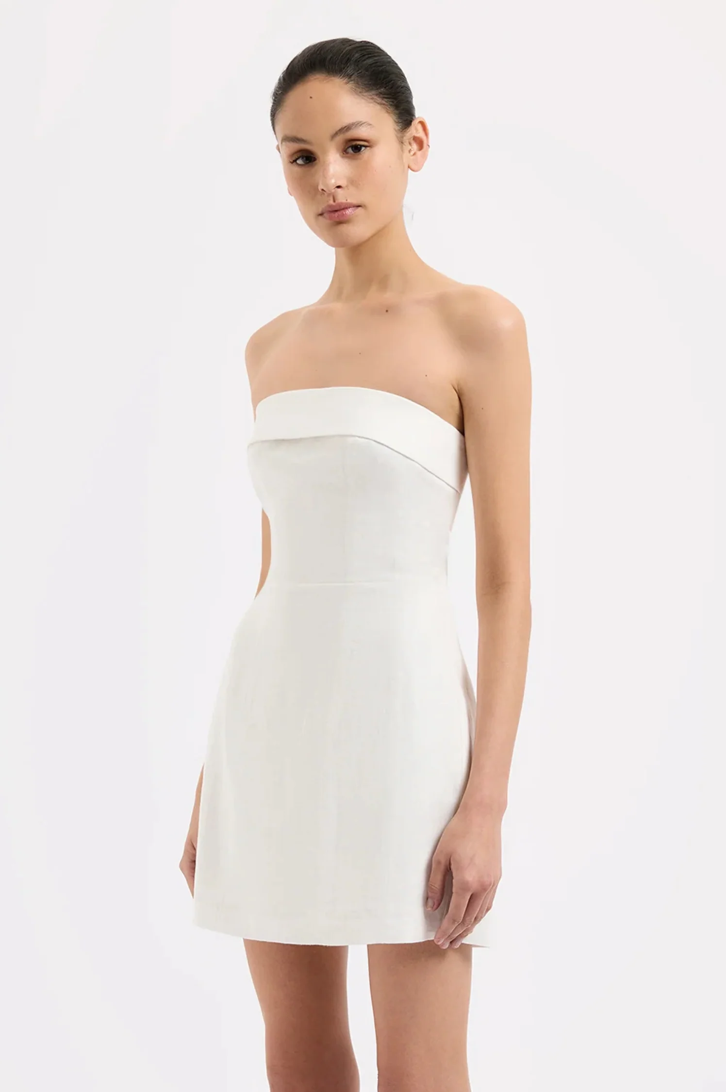 Lyra Linen Dress - Intensery