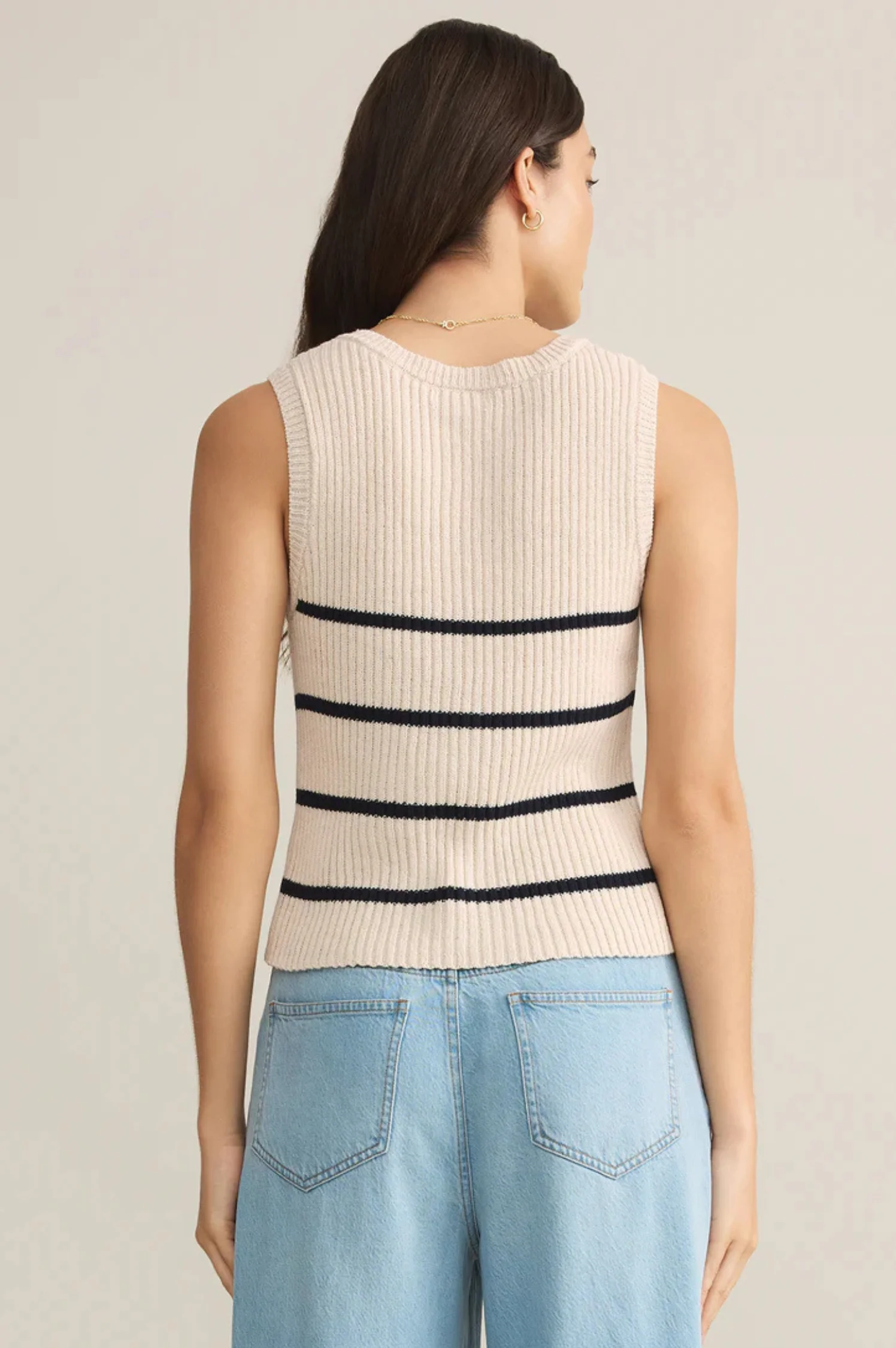 Sycamore Stripe Sweater Vest - Intensery