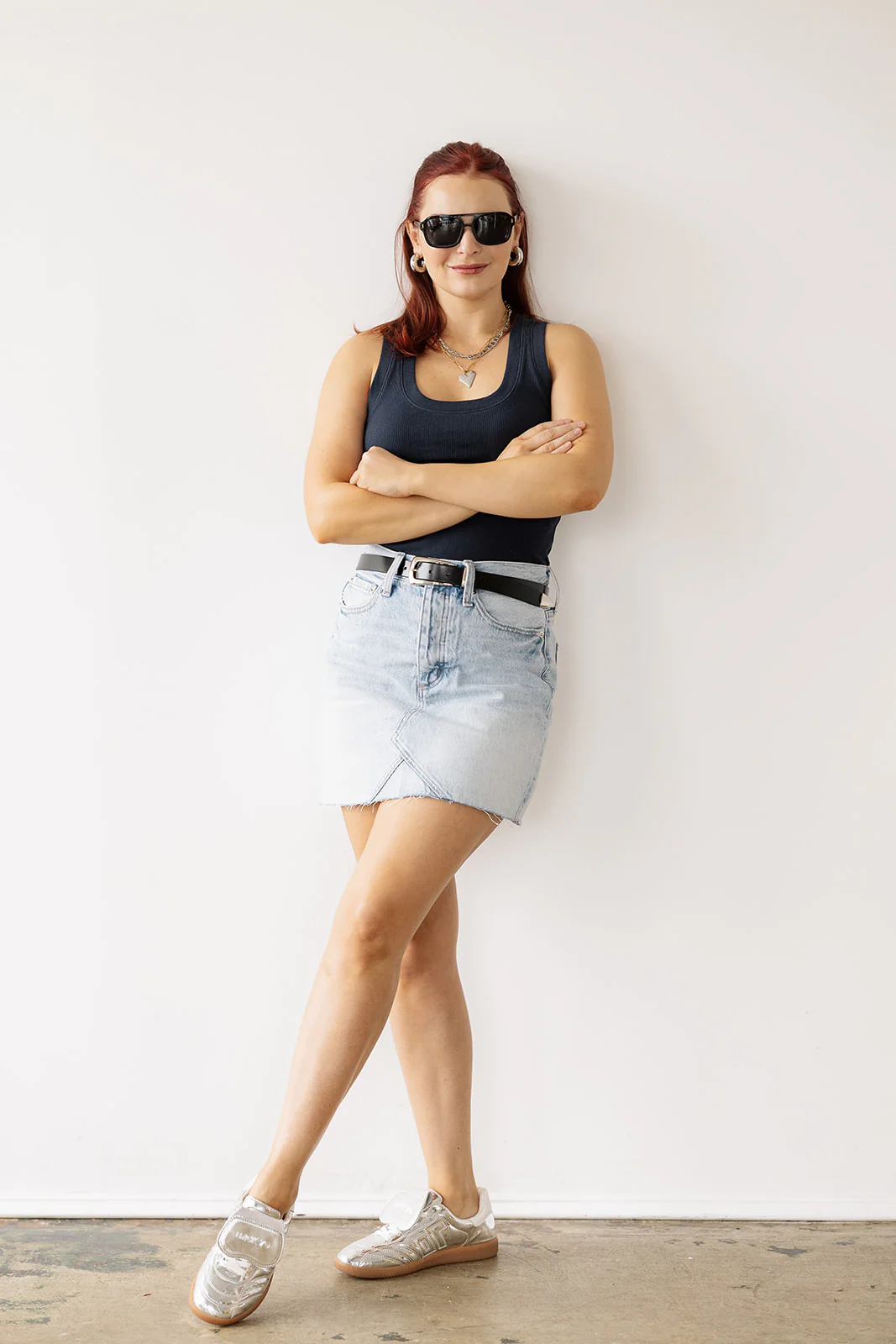 Kat High Rise Skirt - Academia - Intensery