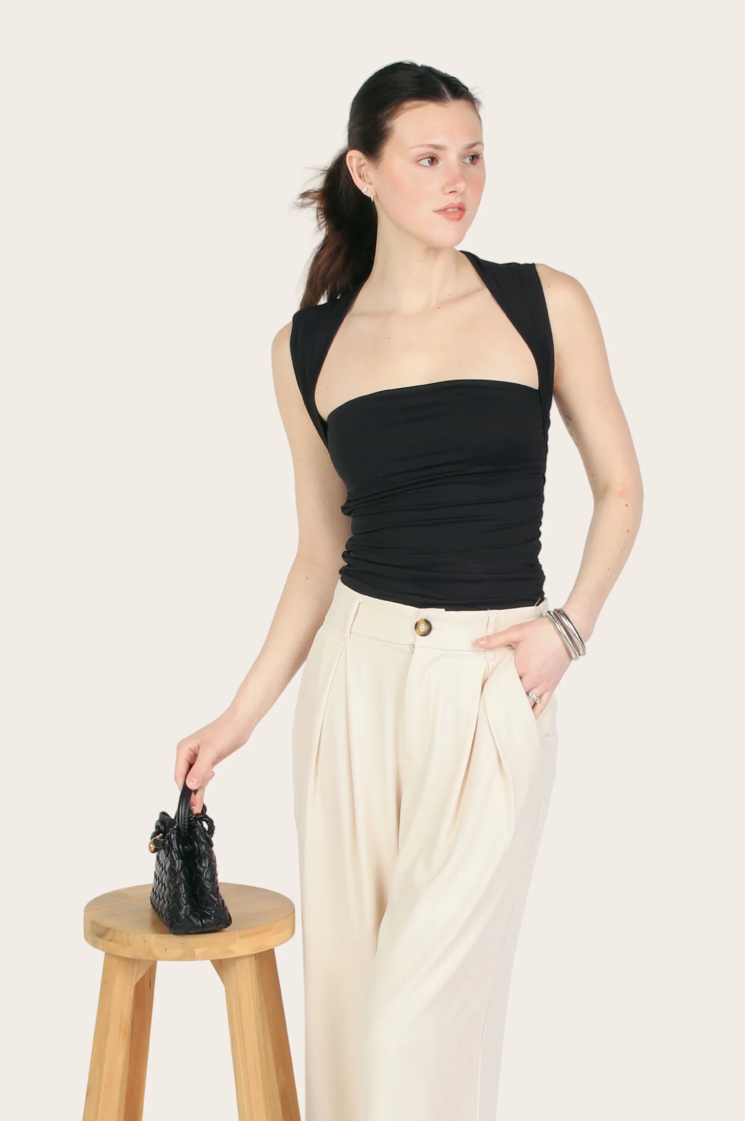 Elisa Ruched Top - Intensery